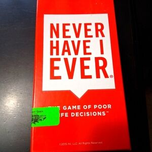 Never Have I Ever Card Game